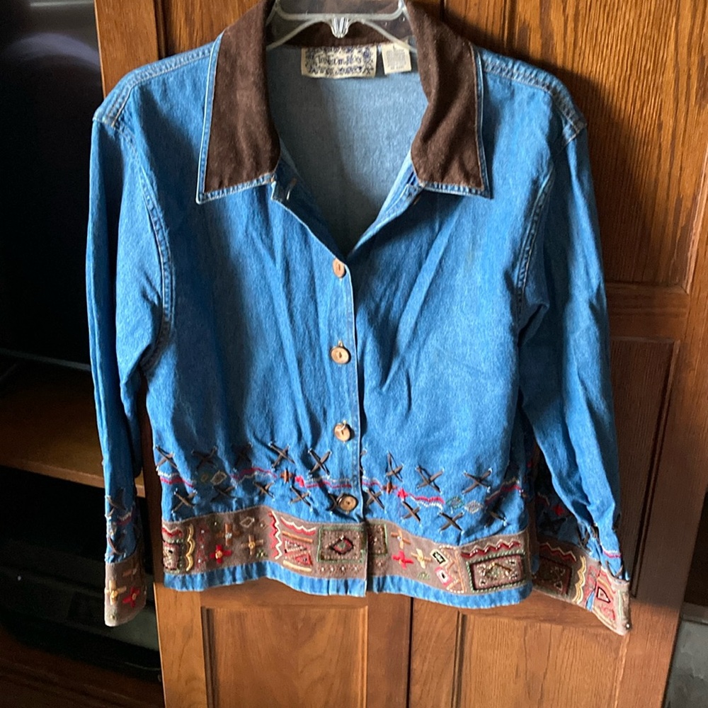 Tantrum, blues denim jacket